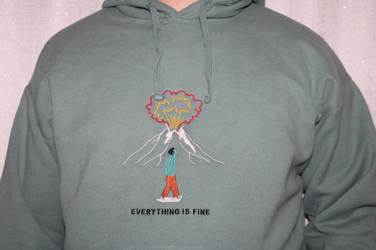 Everything Is Fine Hoodie