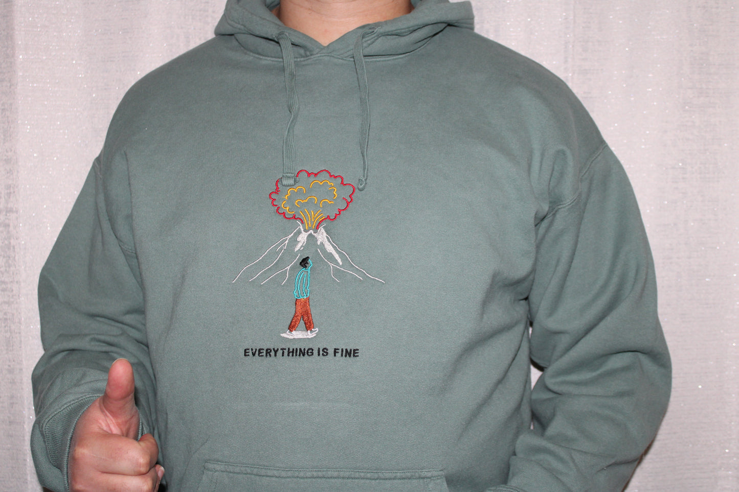 Everything Is Fine Hoodie